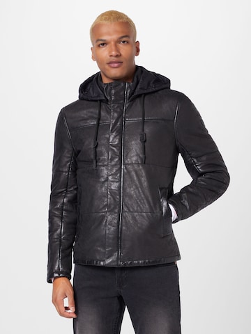 Gipsy Between-season jacket 'Dule' in Black: front