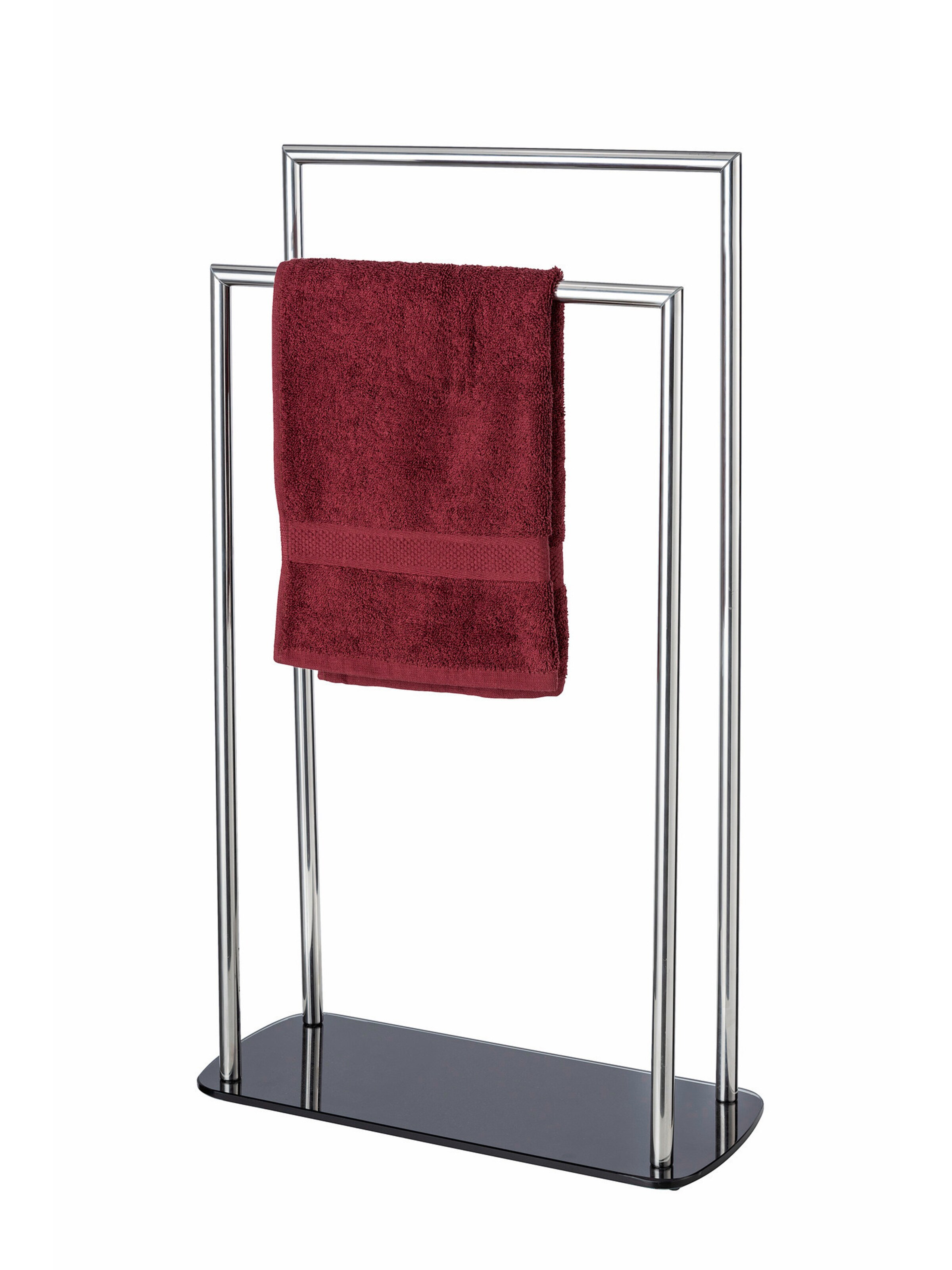 Wenko Shower Accessories 'Ravina' in Silver: front