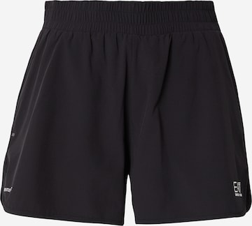 juoda EA7 Emporio Armani Laisvas Sportinės kelnės 'VENTUS7': priekis