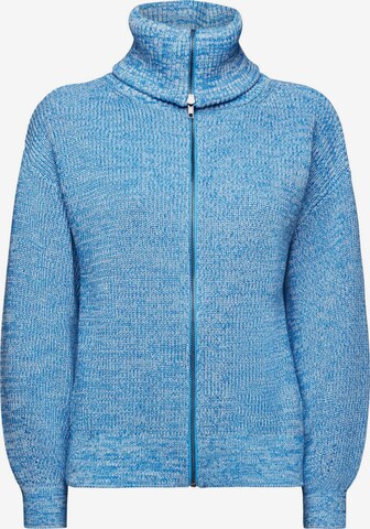 ESPRIT Gebreid vest in Blauw: voorkant