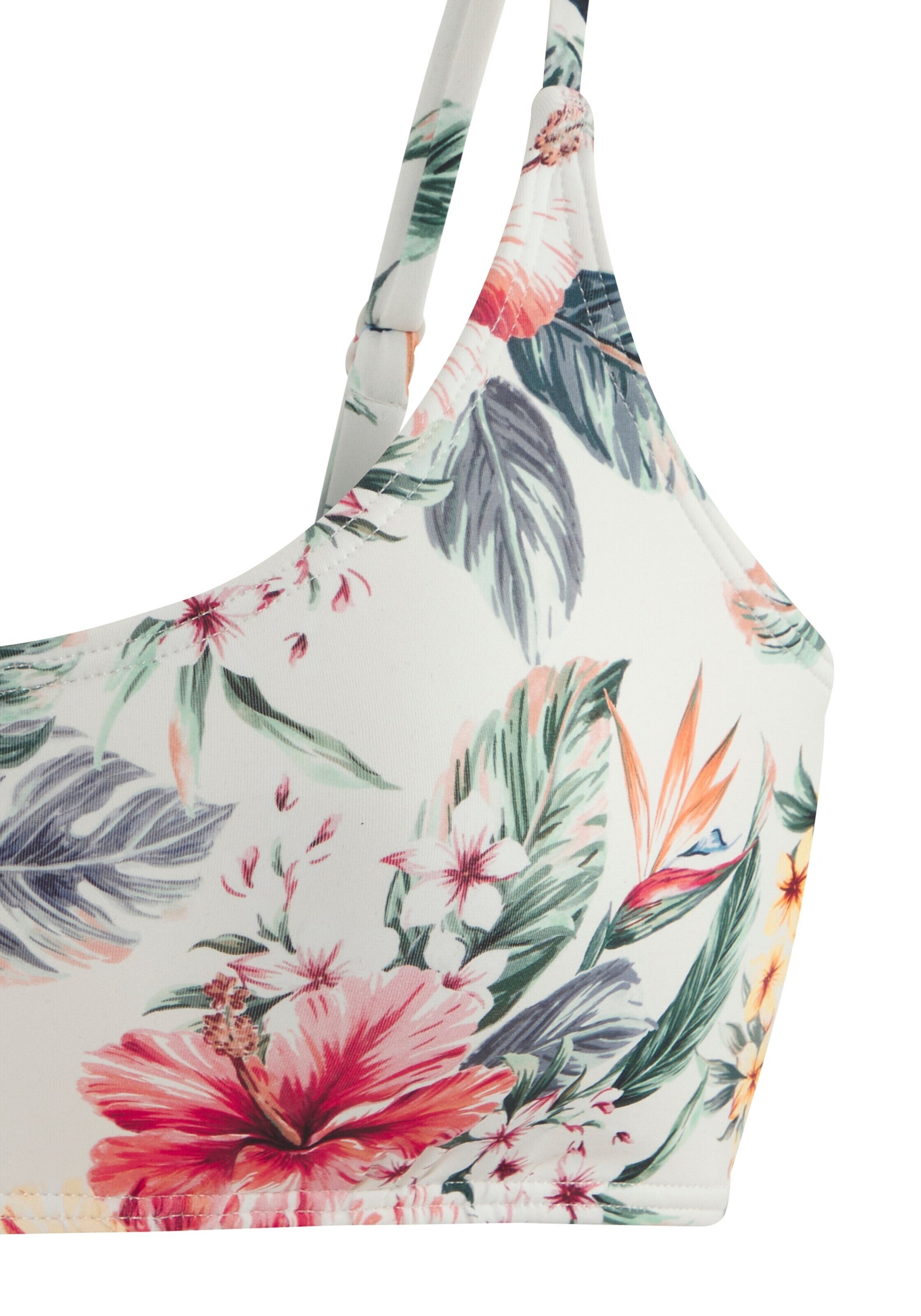 LASCANA Μπουστάκι Τοπ μπικίνι σε λευκό