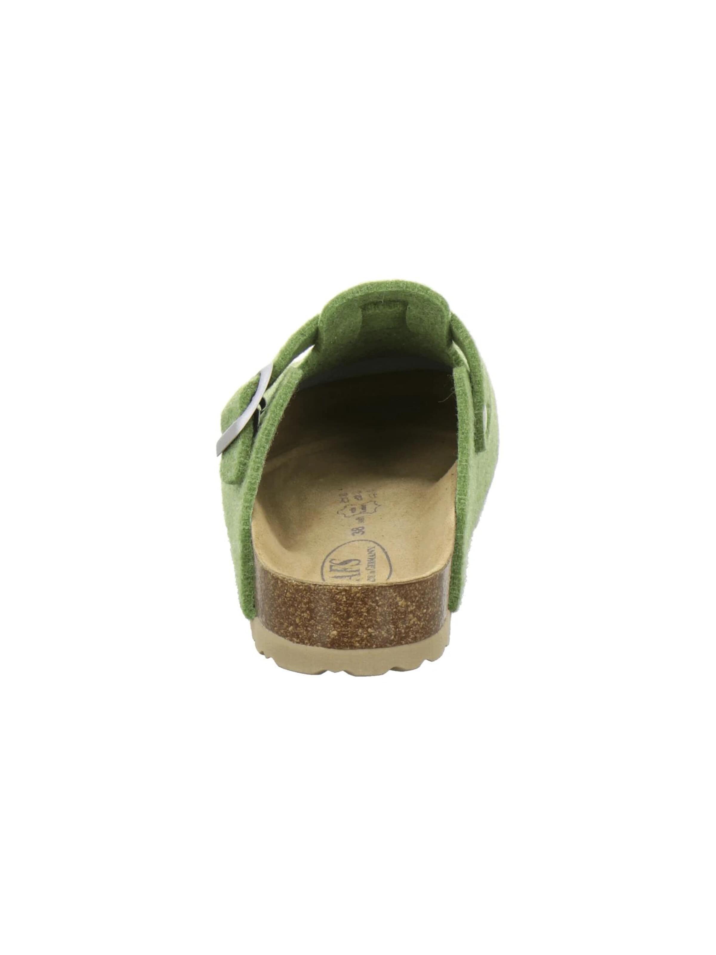 AFS-Schuhe Hausschuh 'Hausschuhe Damen Filz grün'‌‌‌‌‌ in Grün
