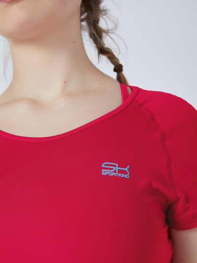 SPORTKIND Funktionsshirt 'Capsleeve'‌‌‌‌‌‌ in XS in pink, Produktansicht