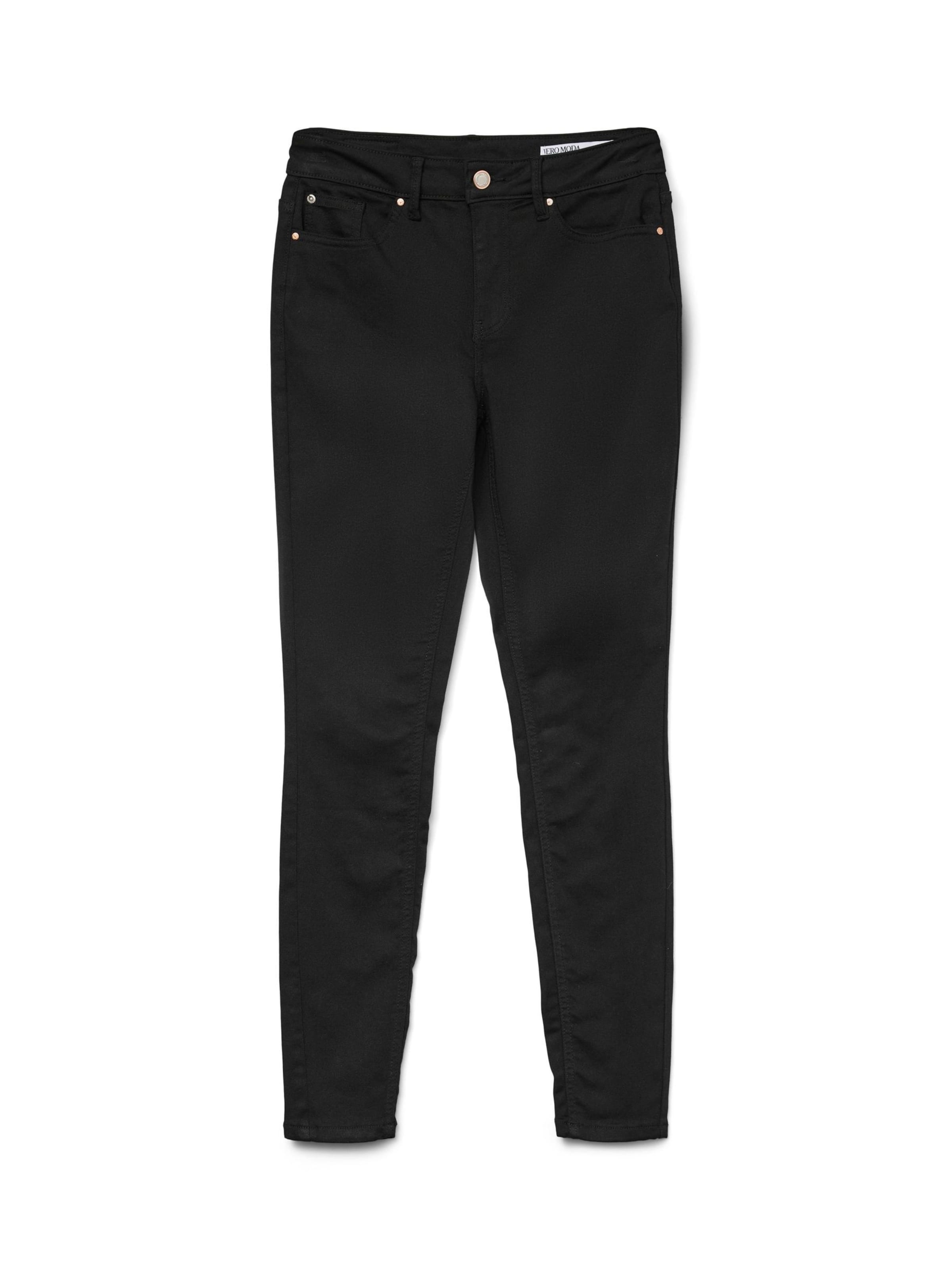 Skinny Jeans &#x27;VMFlash&#x27; di VERO MODA in nero: frontale