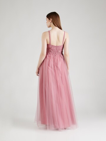 Robe de soirée Laona en rose