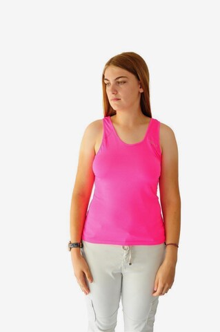 Joluvi Sports Top 'Ultra Tir' in Pink: front