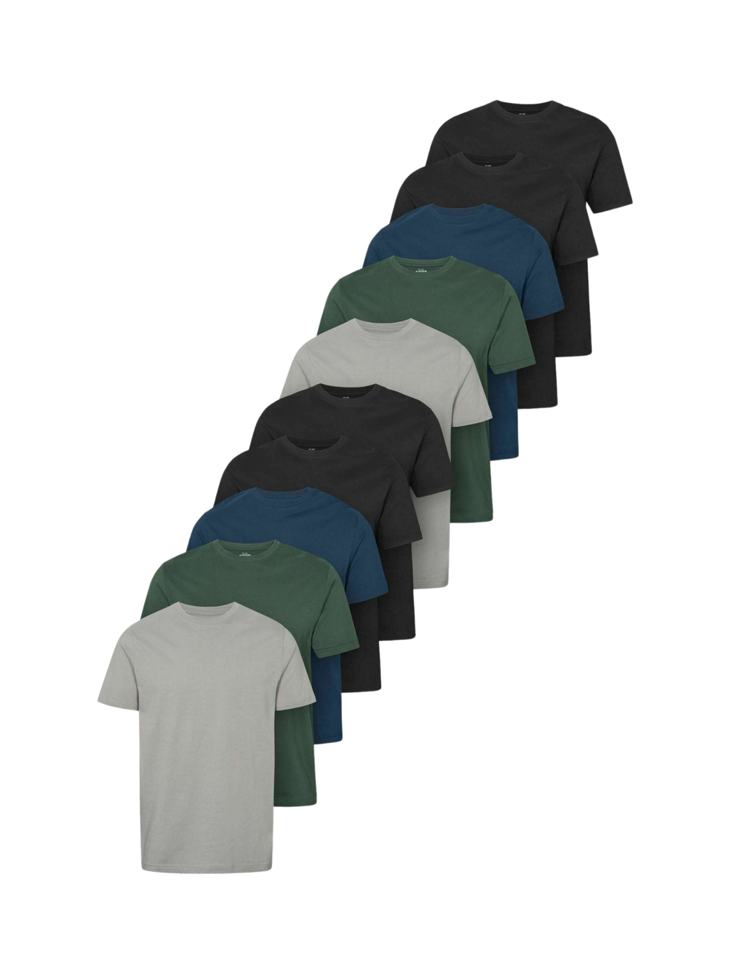 Denim Project Button Up Shirt ' DPM 10 ' in Grey: front