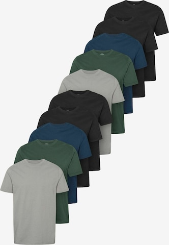 Denim Project Button Up Shirt ' DPM 10 ' in Grey: front