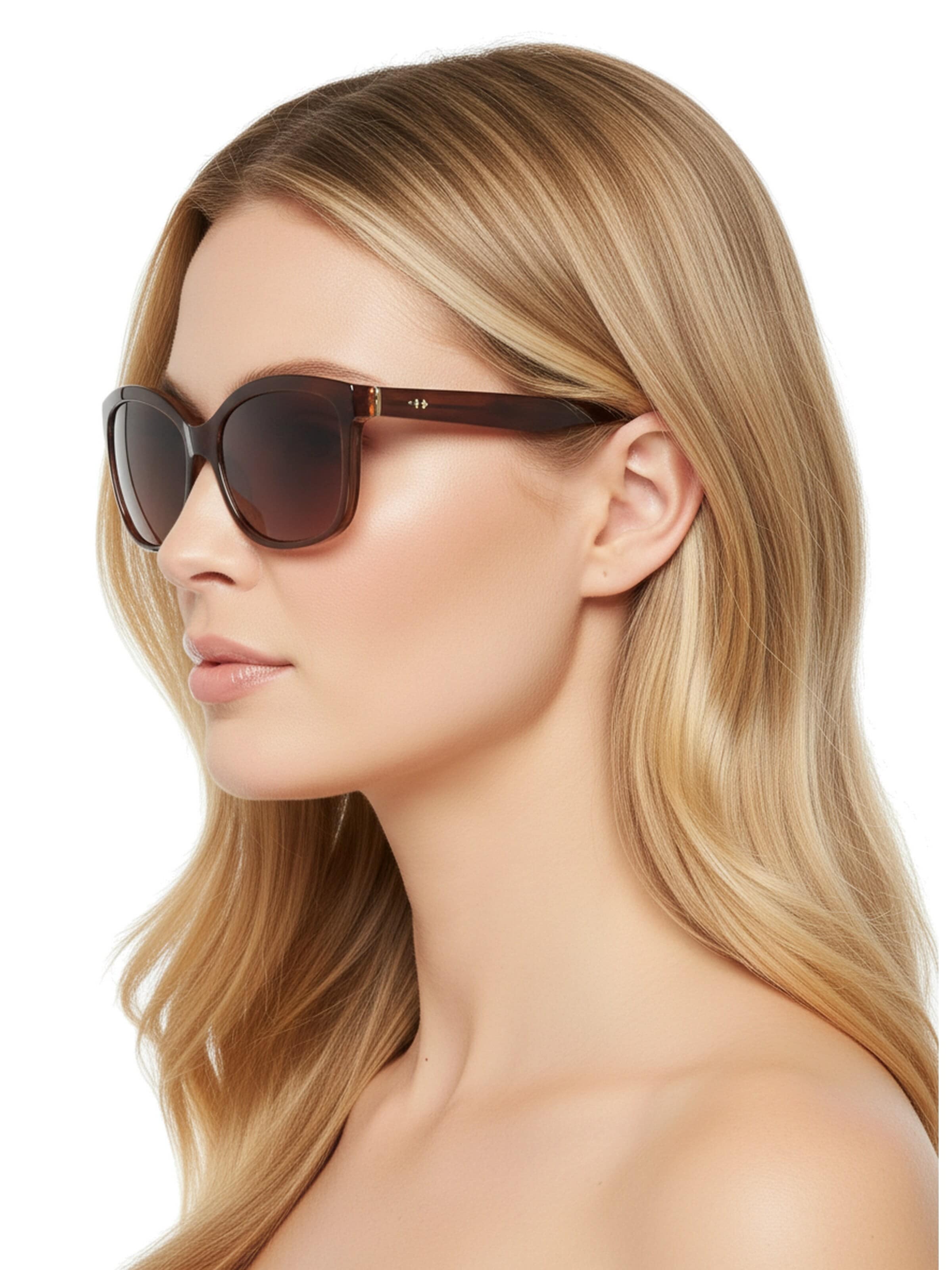 GUESS Sonnenbrille 'Sonnenbrille'‌‌ in Braun