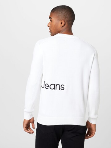 Calvin Klein Jeans - Pullover em branco