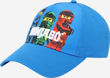 Pălărie de la LEGO® kidswear pe albastru: față