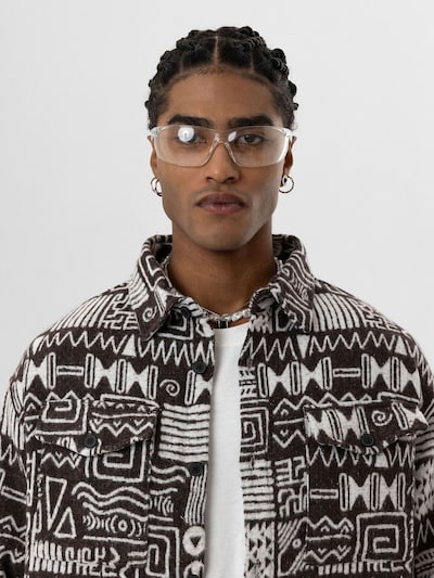 Dandalo Shirt 'Wadson' in Brown / White, Item view