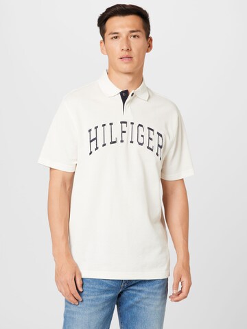 T-Shirt TOMMY HILFIGER en blanc : devant