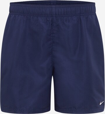 Maillot de bain de sport 'Essential' Nike Swim en bleu : devant