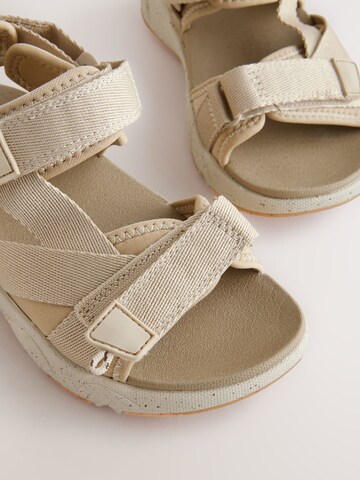 Next Buty otwarte w kolorze beżowy