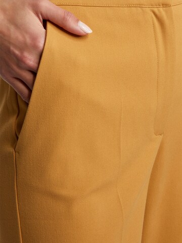 Rich & Royal Široke hlačnice Hlače na rob | rjava barva