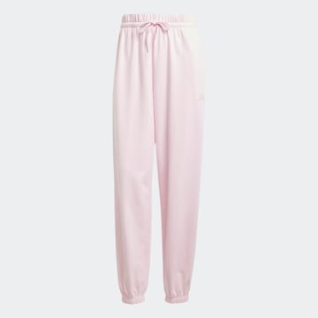 ADIDAS SPORTSWEAR Tapered Sporthose 'Essentials' in Pink: Vorderseite