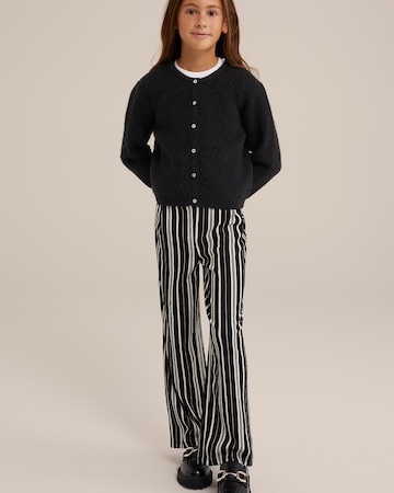 WE Fashion Knit cardigan in Black