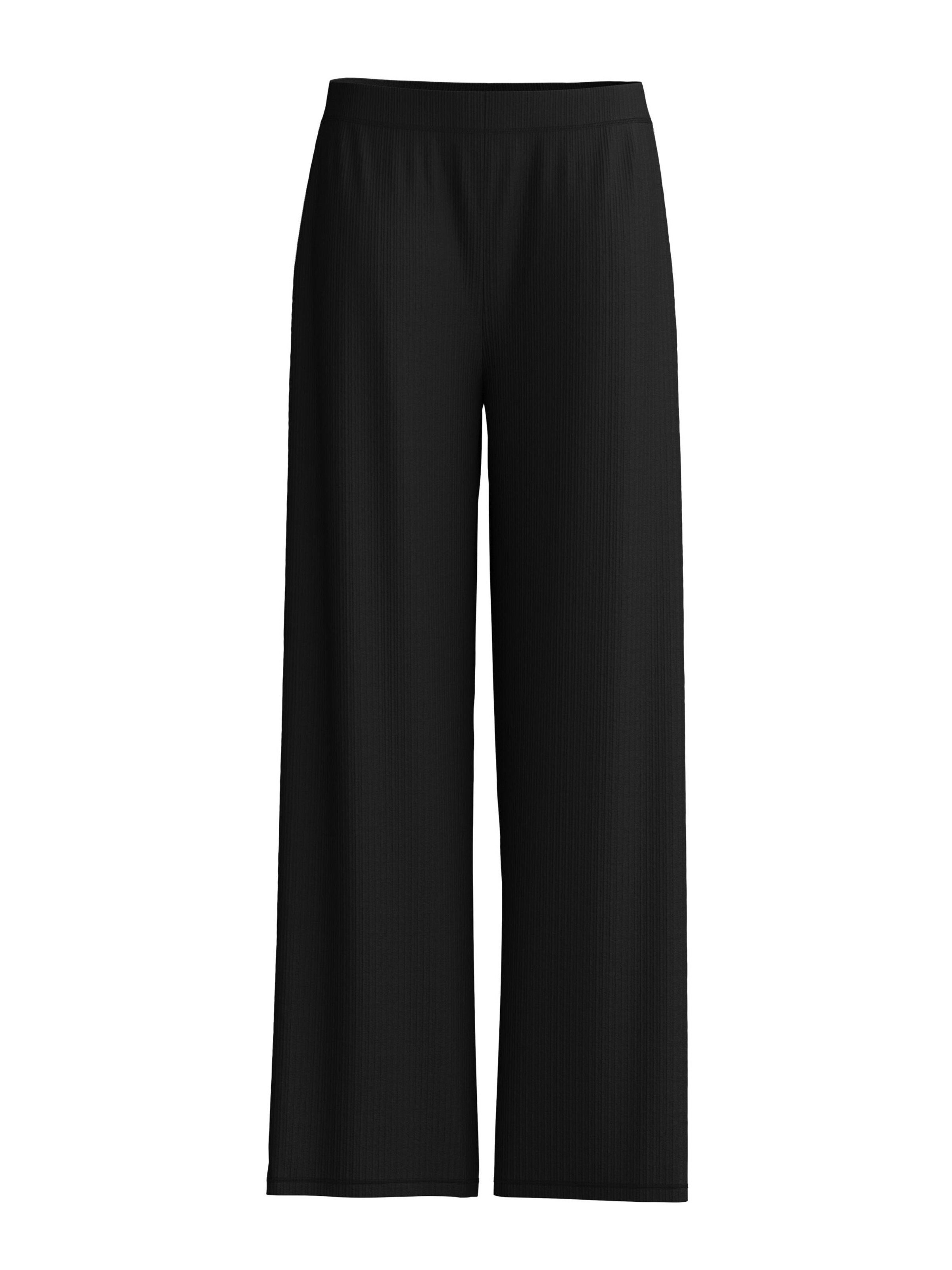 CALIDA Pyjamahose 'Feminine Lounge'‌‌‌ in Schwarz: Vorderseite