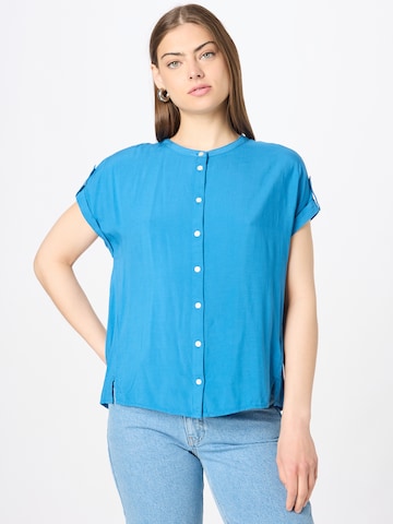 TOM TAILOR Blouse in Blauw: voorkant