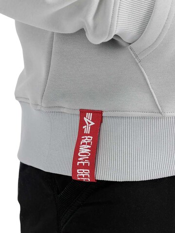 ALPHA INDUSTRIES Sweatshirt 'Basic' in Grau