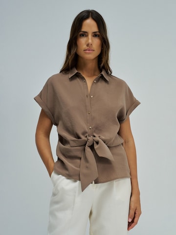 Salsa Jeans Hemd in Braun: Vorderseite