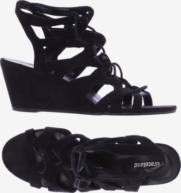Graceland Sandals & High-Heeled Sandals in 40 in Black: front