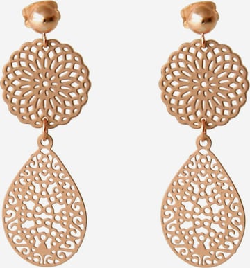 Gemshine Earrings in Gold: front