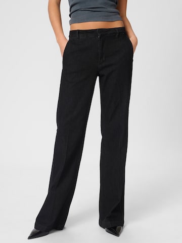 My Essential Wardrobe Loose fit Jeans in Black: front