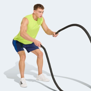 ADIDAS PERFORMANCE Regular Workout Pants in Blue