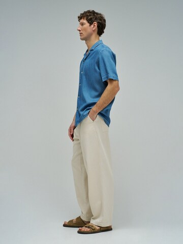 Salsa Jeans Regular fit Button Up Shirt in Blue