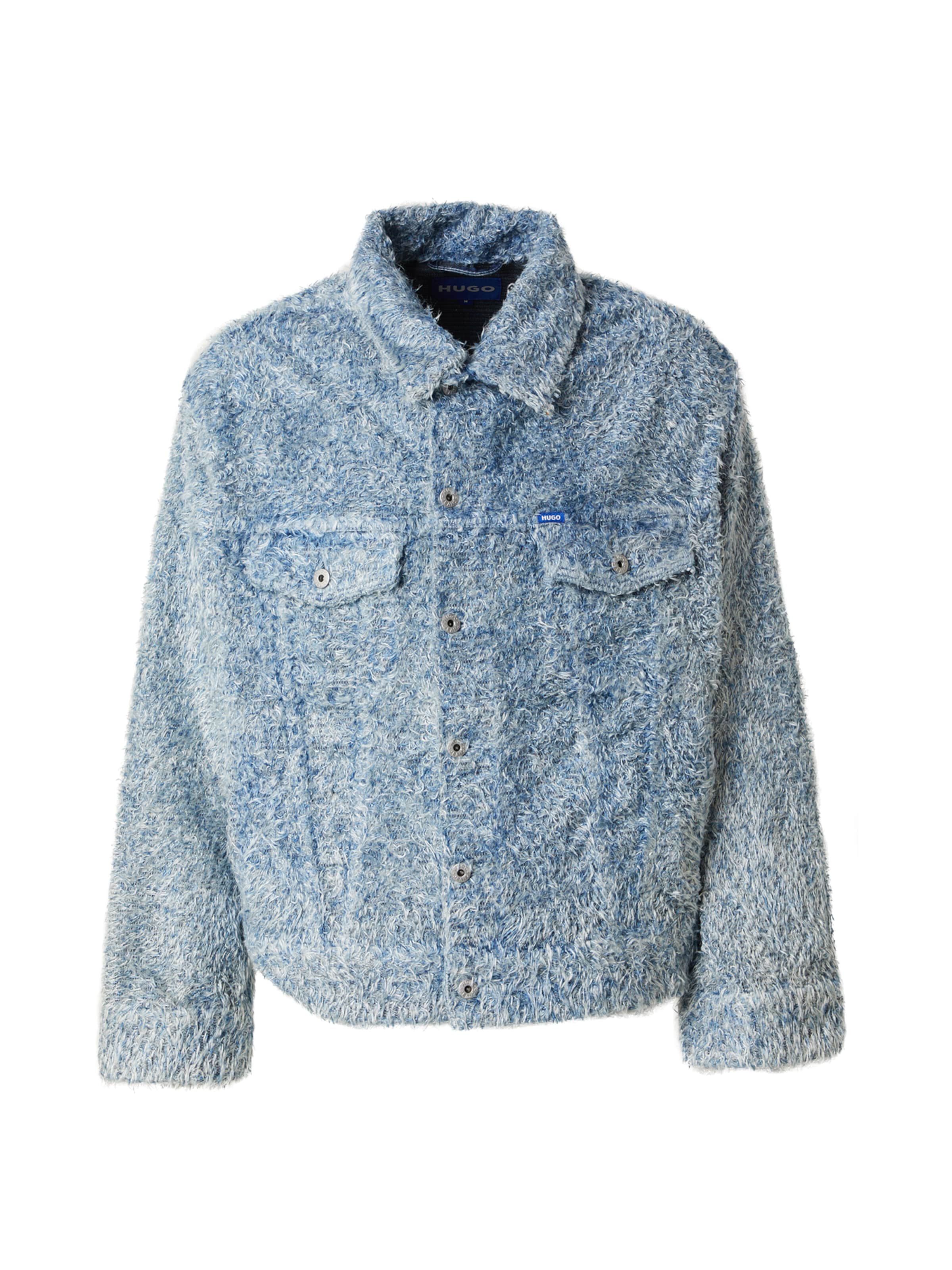 HUGO Övergångsjacka 'Kirkby' i blå denim, Produktvy