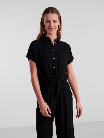 PIECES Bluse 'Vinsty' in Schwarz