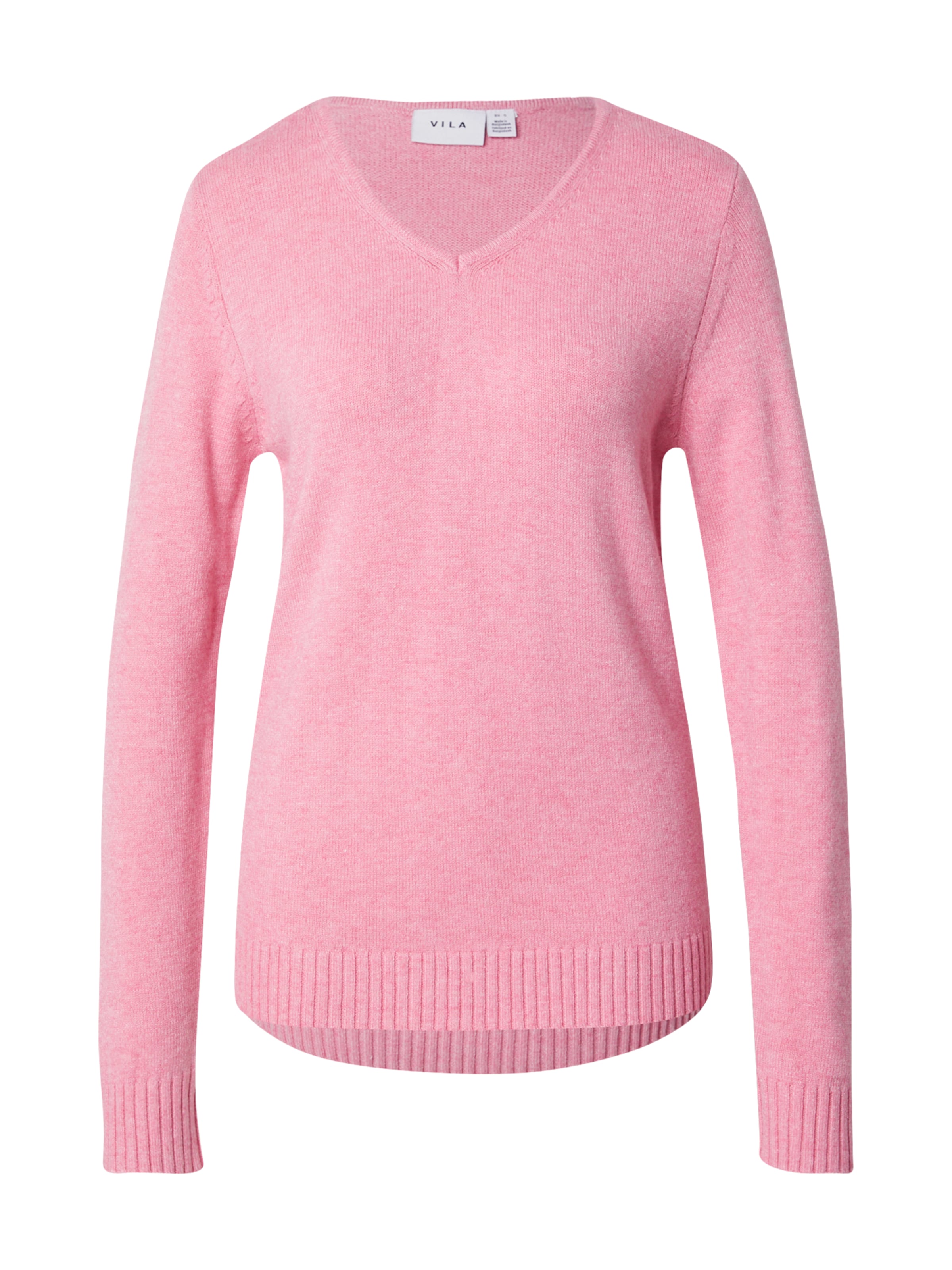 Pull-over 'VIRil' VILA en rose : devant