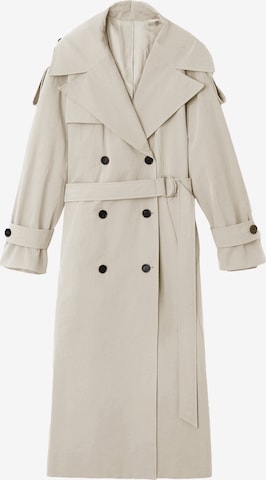 Palton de primăvară-toamnă de la Imily Bela pe bej: față