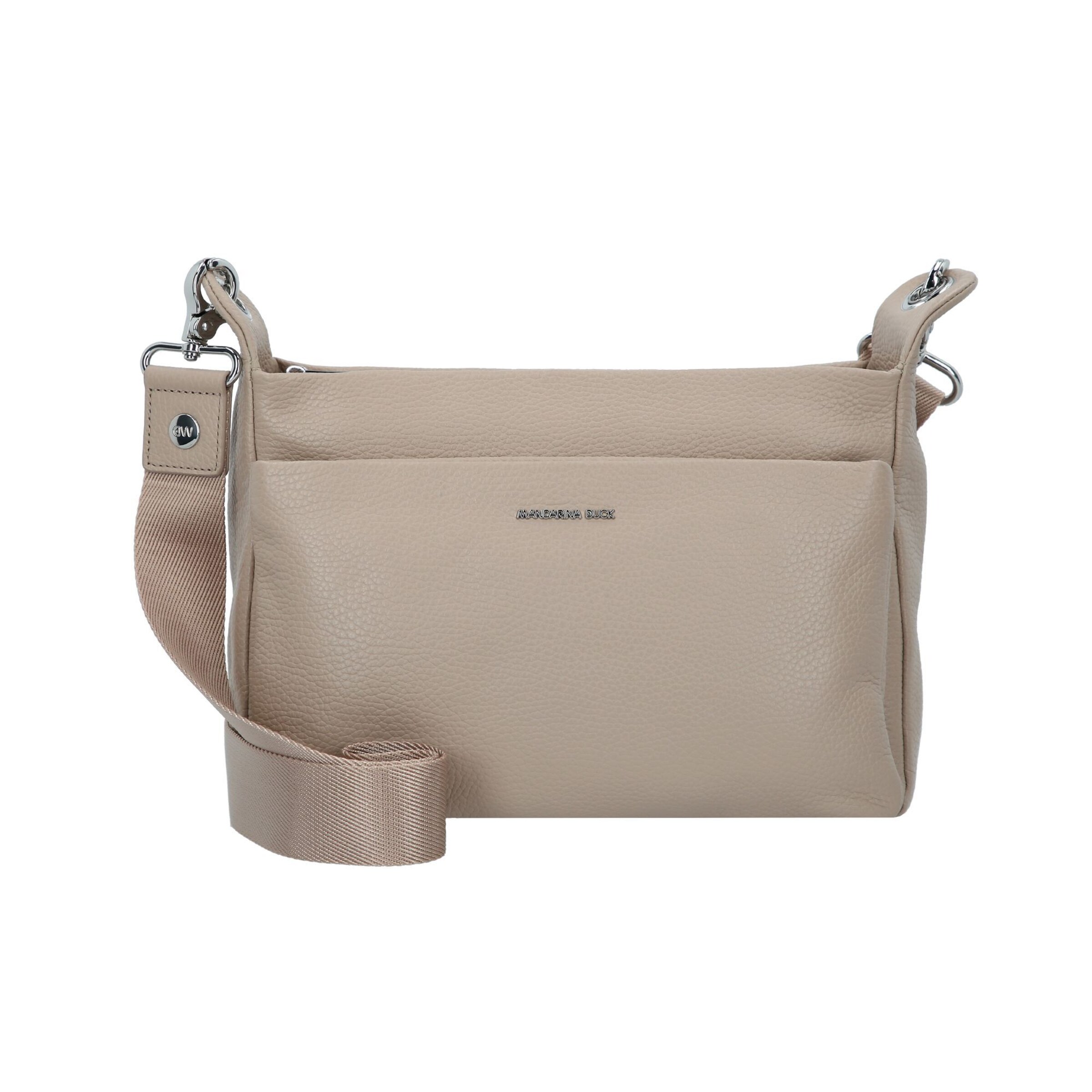 MANDARINA DUCK Crossbody Bag 'Mellow ' in Beige: front