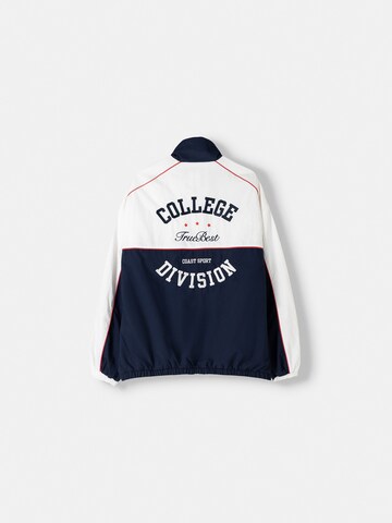 Veste mi-saison Bershka en bleu