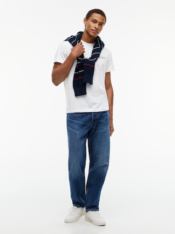 Tommy Jeans - Camiseta en blanco: frente