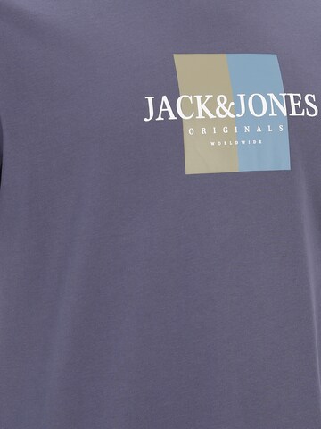 Jack & Jones Plus Μπλουζάκι 'JORFREDERIKSBERG' σε μπλε