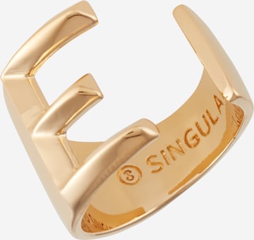 Anello di Singularu in oro: frontale