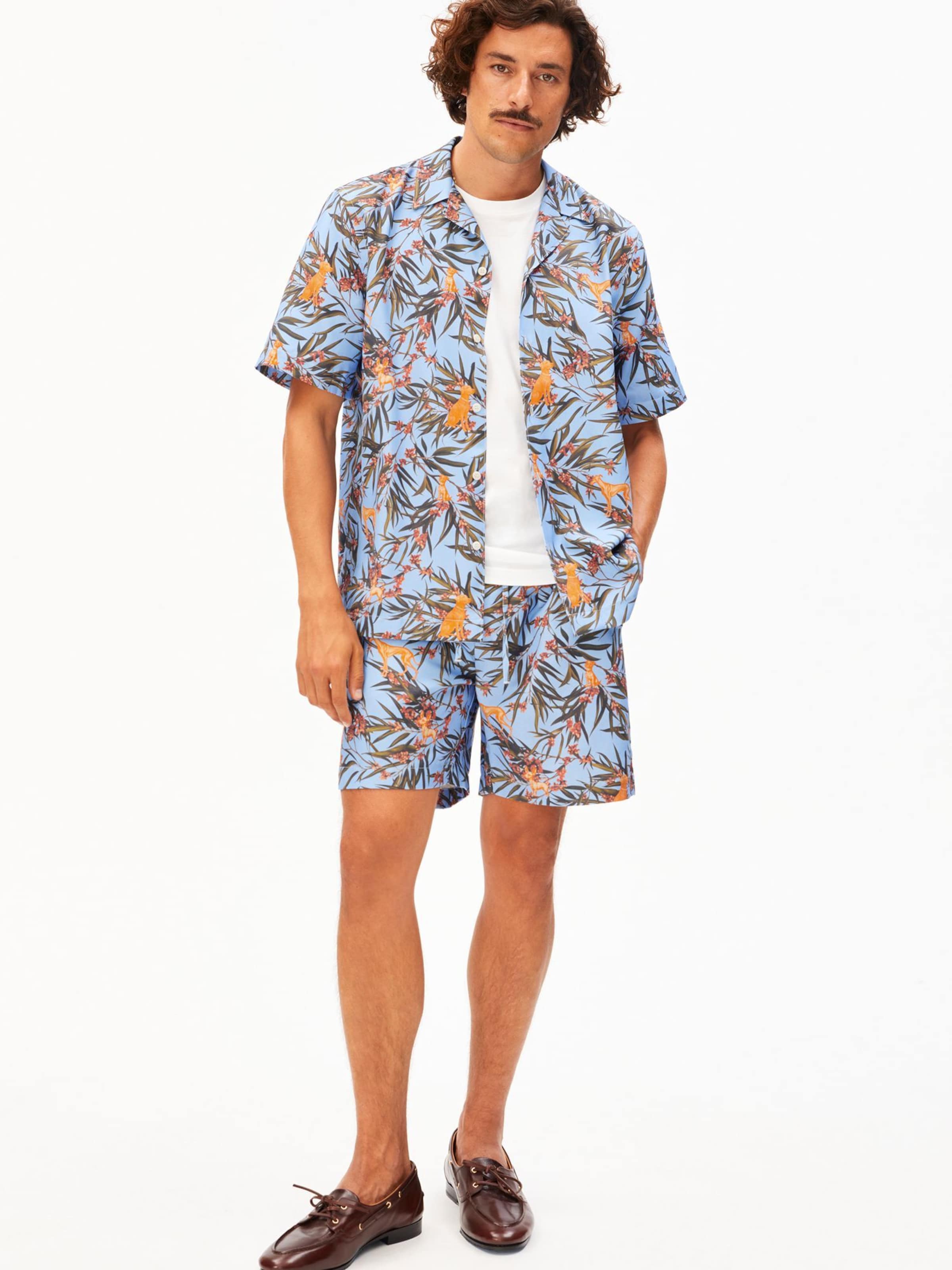 ARMEDANGELS Regular Broek in Blauw