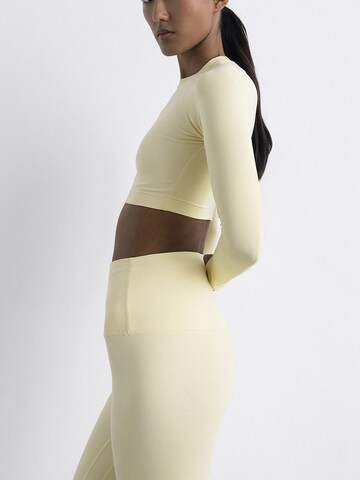 MyLibi Skinny Leggings in Yellow