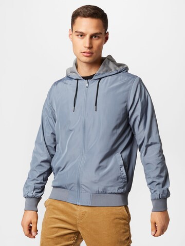 BURTON MENSWEAR LONDON Between-season jacket in Blue: front