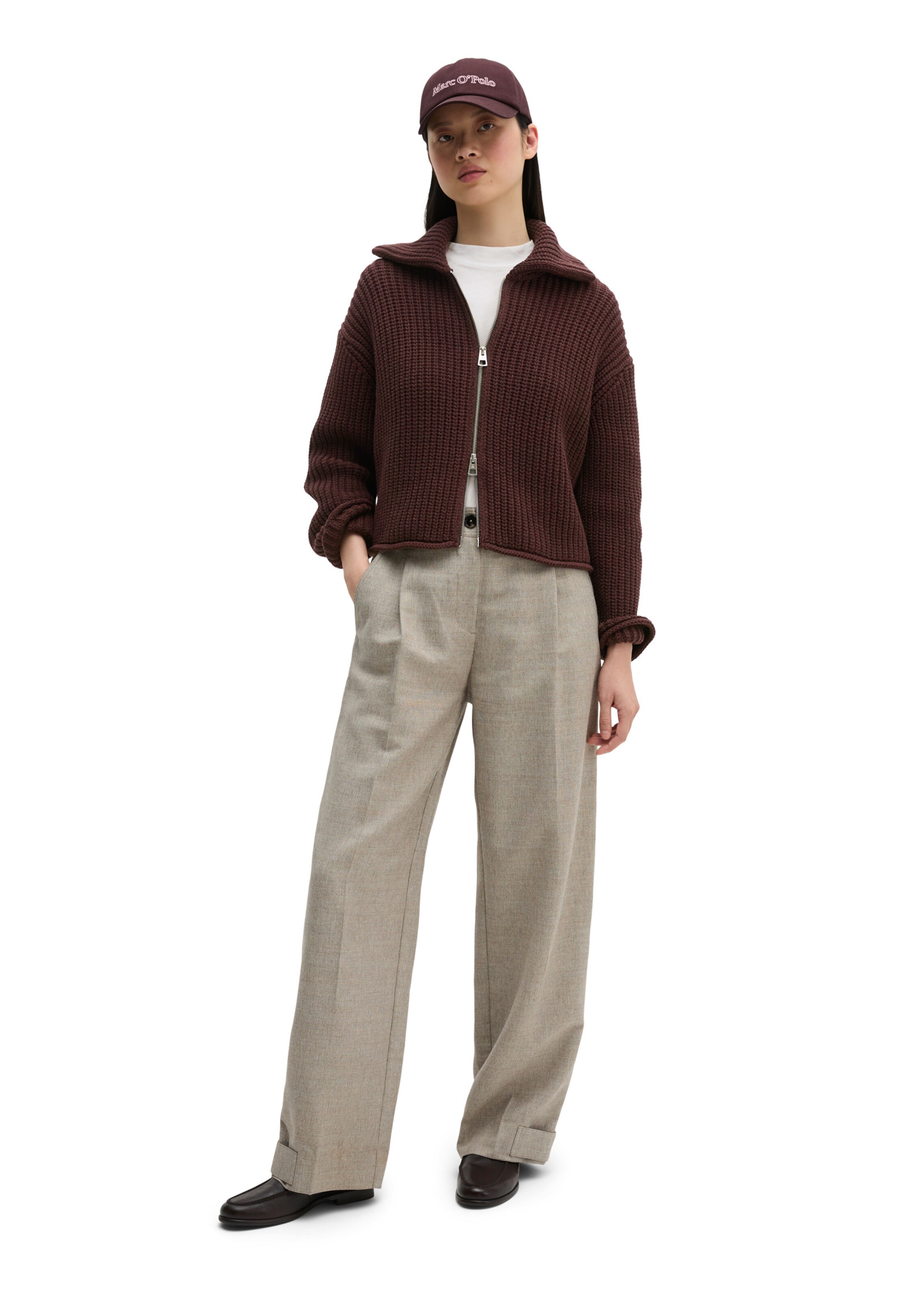 Marc O'Polo Strickjacke in Rot