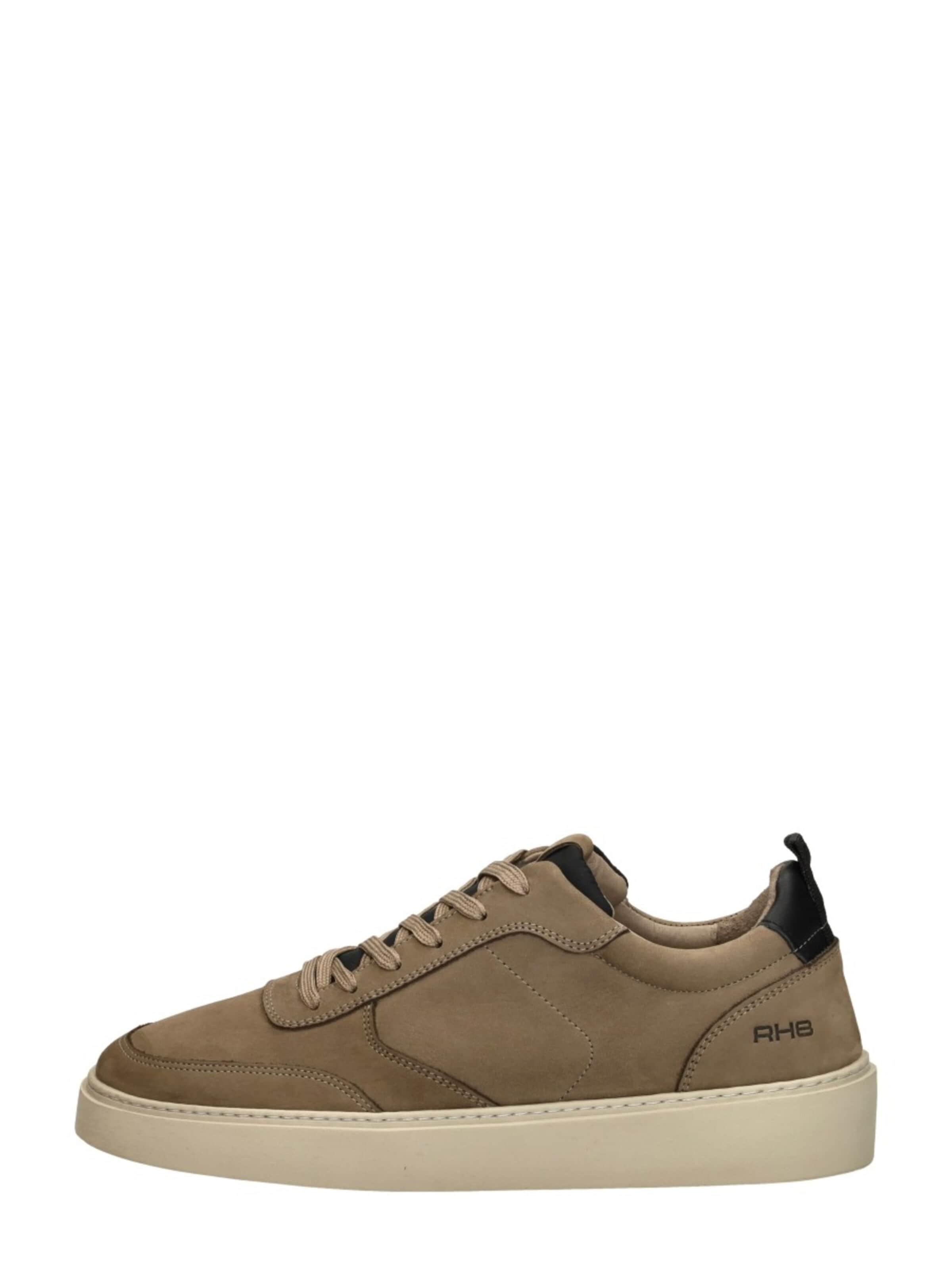 Rehab Lace-up boot 'Oliver Nub' in Beige: front