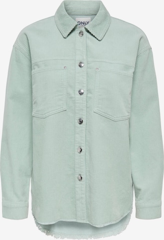 Chemisier 'ONLMaiko-Bitten' ONLY en vert : devant