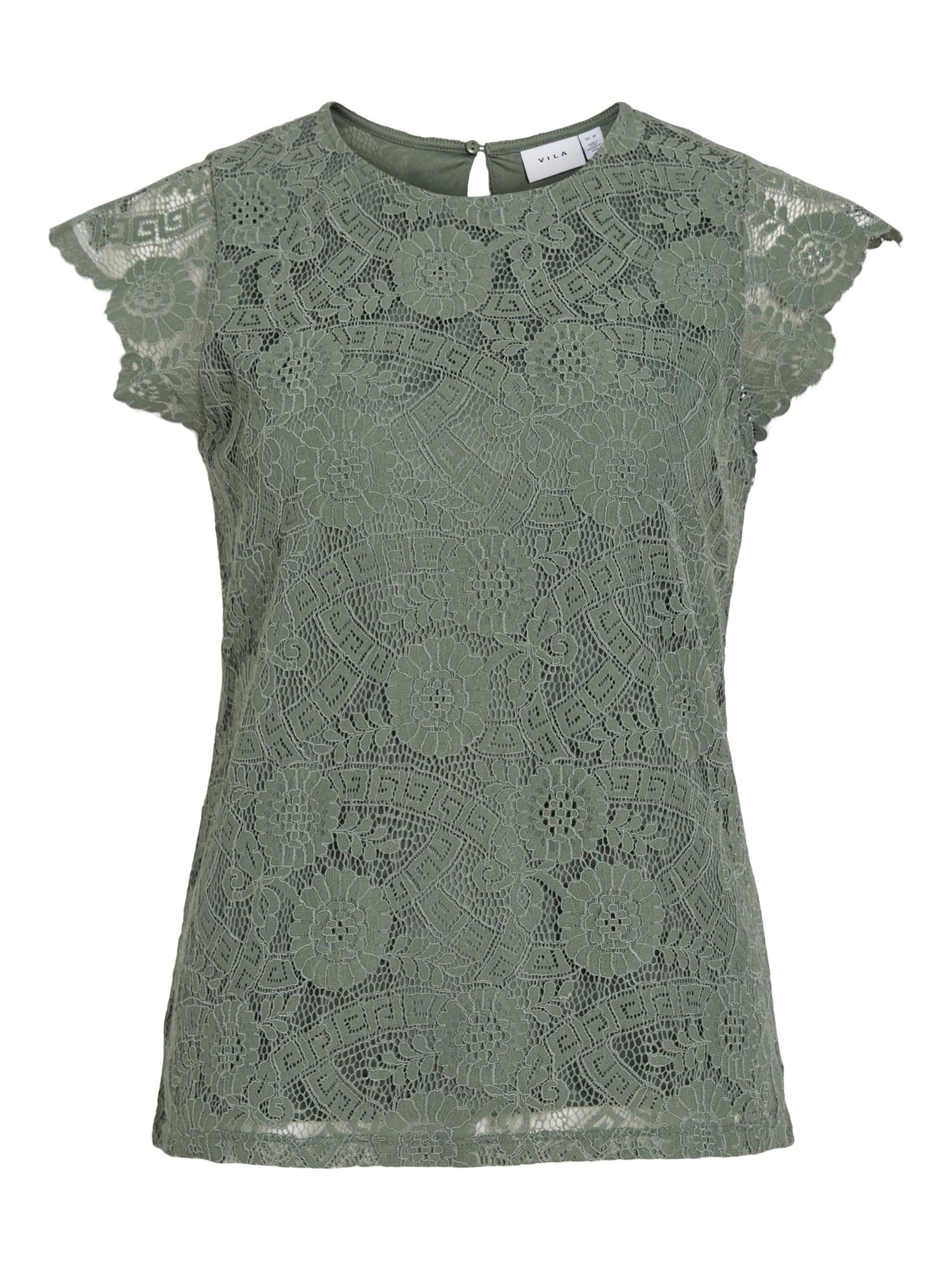 VILA Blouse 'VIMynte' in Green: front