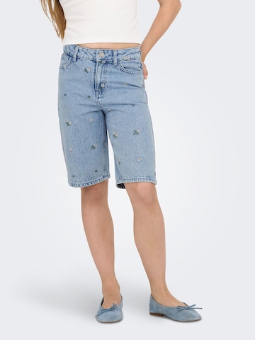 ONLY GIRLS Regular Jeans 'KOGCobain' in Blauw: voorkant