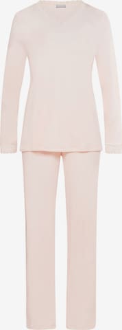 Hanro Pyjama ' Moments ' in Pink: predná strana