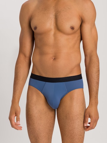 Hanro Panty ' Micro Touch ' in Blue: front
